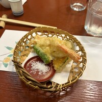 八坂通り 燕楽 - 天ぷら盛り合わせ