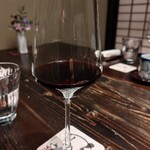 笛吹川温泉　坐忘 - 赤ワイン