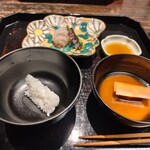 笛吹川温泉　坐忘 - 一汁三菜から茶料理スタート