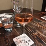 笛吹川温泉　坐忘 - 最後はロゼワイン