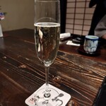 笛吹川温泉　坐忘 - スパークリングワイン