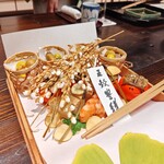 笛吹川温泉　坐忘 - 八寸４人分