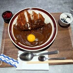 ほびーい喫茶店 - 生タマカツカレー(値段お任せ)