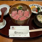 すき焼きと牛まぶし ももしき - 