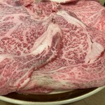 近江かね安 - 料理写真:すき焼き（上）