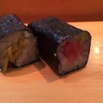 なだや - にぎりセットの巻物