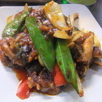 めだかタンタン - 豚なんこつのトウチ炒め