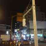 神楽坂おいしんぼ食堂 - 神楽坂上交差点へと到着します。