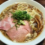 らーめん香澄 - 煮干ラーメン（950円）麺大盛り（150円）