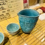 溺れる肴 - 日本酒　森嶋　茨城県