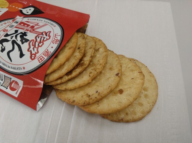 遊友結の酒田米菓 秋田トピコ店 - 秋田（せんべい）