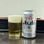 みそかつ 三和 - 缶ビール