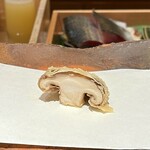 天ぷら 元吉 - 椎茸