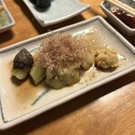 居酒屋 忠助  - 茄子焼き