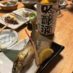 居酒屋 忠助  - 鮎塩焼き