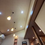 そばきり長助 - 光の入る天井