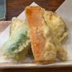 そばきり長助 - 野菜天ぷら