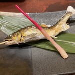 いくま料理店 - 鮎の塩焼き