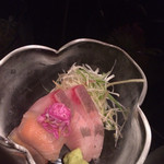 さ行 - お造り：雲丹巻・かんぱち