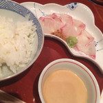 さ行 - 鯛茶漬け