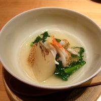 銀座ささ花 - えび芋かにあんかけ