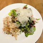 ASTERISCO - イタリア産ラスパドゥーラチーズ ASTERISCO風サラダ