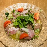 ASTERISCO - 米味噌で締めた鮮魚のカルパッチョ