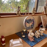 terho - 入口の飾りはムーミン