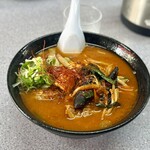 ラーメン専門 ひまわり - モルメン辛いの