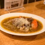 リバーサイドコマツ - 牛すじのトマト煮込み。。！注文後売り切れました！