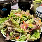 ホテルおもと - 生姜味噌シーザーサラダ