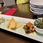ホテルおもと - 地元お漬物と出汁茶漬け
