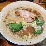 ラーメン猪太 - 豚骨醤油ラーメン　1,110円