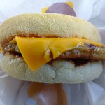 マクドナルド - 料理写真:ソーセージマフィン¥180