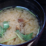 米沢牛黄木 牛鍋おおき  - 味噌汁