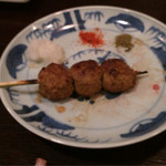 鳥割烹 水炊き 葉〆 - 山鶉のつくね