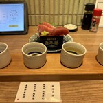 総本家めはりや - 地酒飲み比べ♪