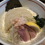 鴨出汁中華蕎麦 麺屋yoshiki - 鴨と蟹のつけ麺(塩)