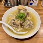 中華そば ココカラサキゑ - 佐賀牛テールのラーメン 1600円
      　※朝ラー限定　終売