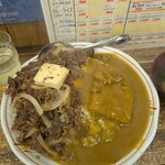 三品食堂 - 赤カツ玉ミックス(1,600円)