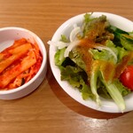 大陸食道 - サラダキムチ￥50