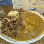 三品食堂 - 赤カツ玉ミックス　✵別の角度から