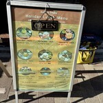 アーンドラ・ダバ - 店外メニュー