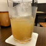 きのえね - 黒糖とシークワーサーのジンジャエール ￥700円