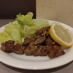 食べ呑み処 佳 - レバー塩焼き