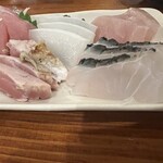 えいこ鮮魚店 - 刺身盛り合わせ