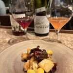 中国菜ジャッカル - ロゼとオレンジワイン