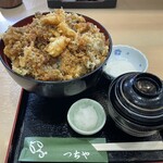 そば工房つちや - 料理写真:かき揚げ丼　大盛り　