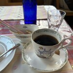 となりのれすとらん - ランチのドリンク（ホットコーヒー。カップがトトロ^_^）