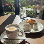 만페이 호텔 카페 테라스 - ロイヤルミルクティー